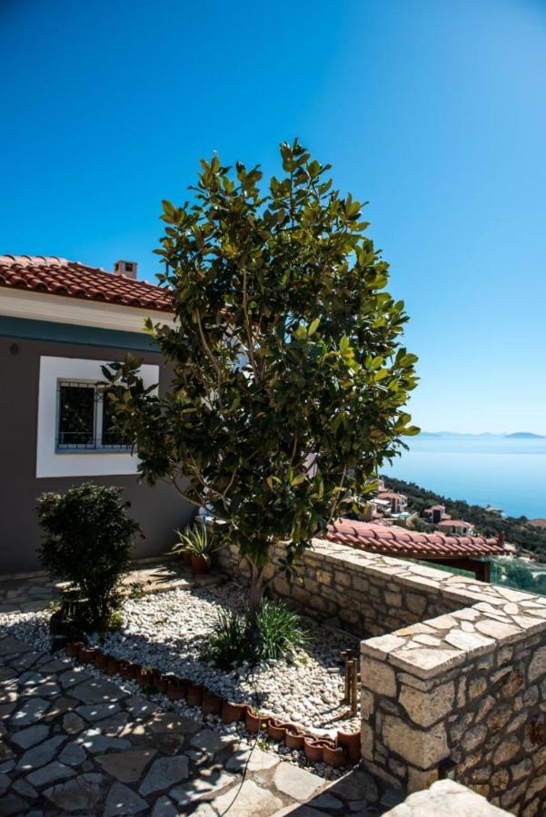 Apollo Romantic Sea View Villa Kivérion Exterior foto