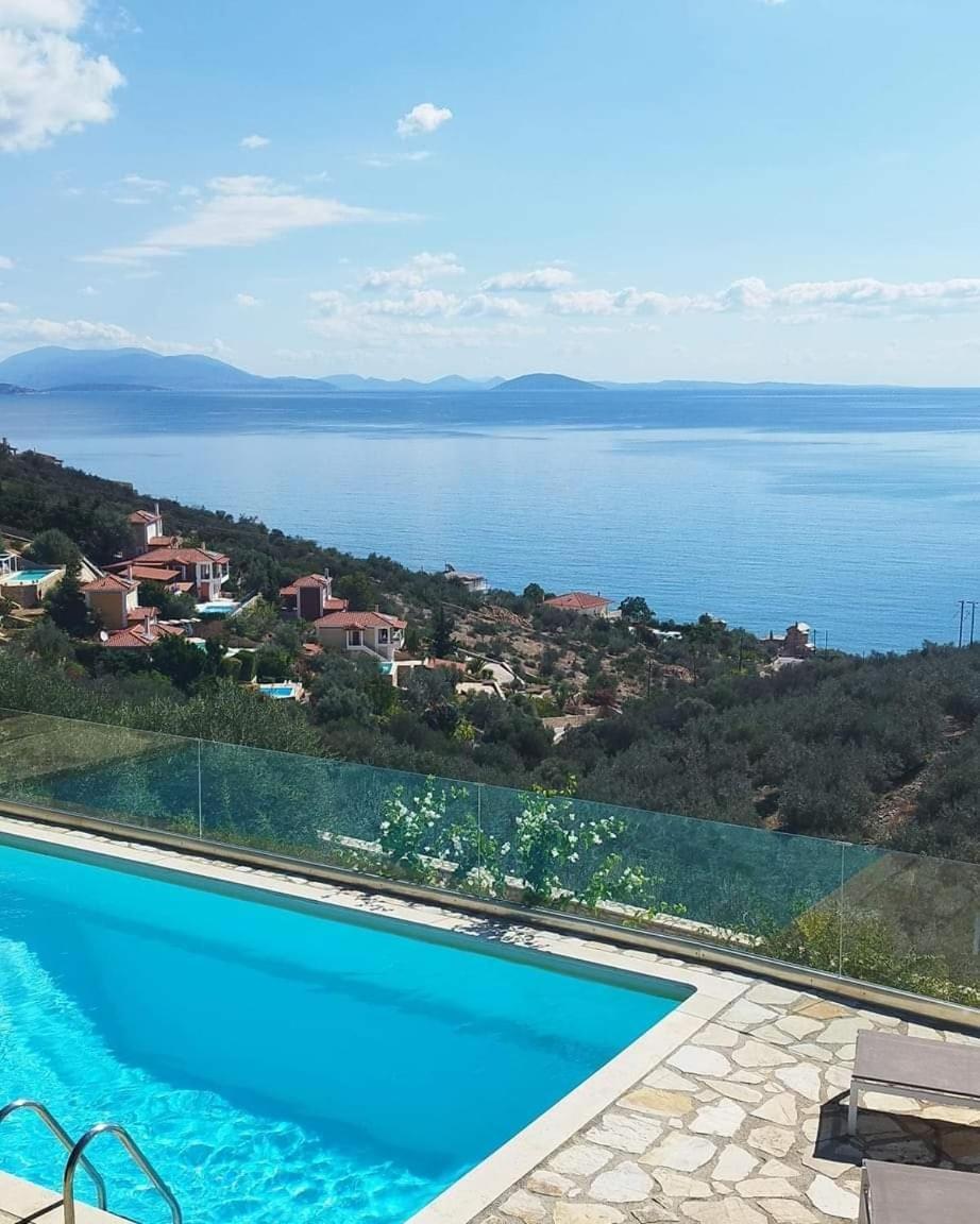 Apollo Romantic Sea View Villa Kivérion Exterior foto